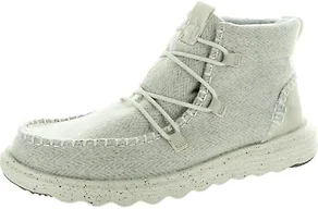 Hey Dude Womens Shoes, Reyes Heathered, Ivory, 41