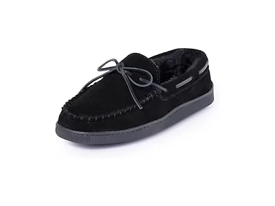 Minnetonka Men's Pile Lined Moccasin