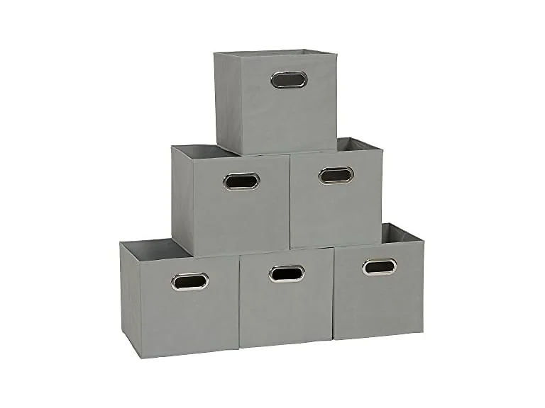 Household Essentials Fabric Storage Bins Set of 6