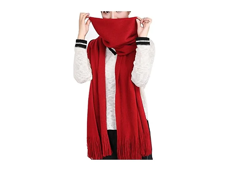 Wander Agio Women (L) Wraps Long Scarves Tassel