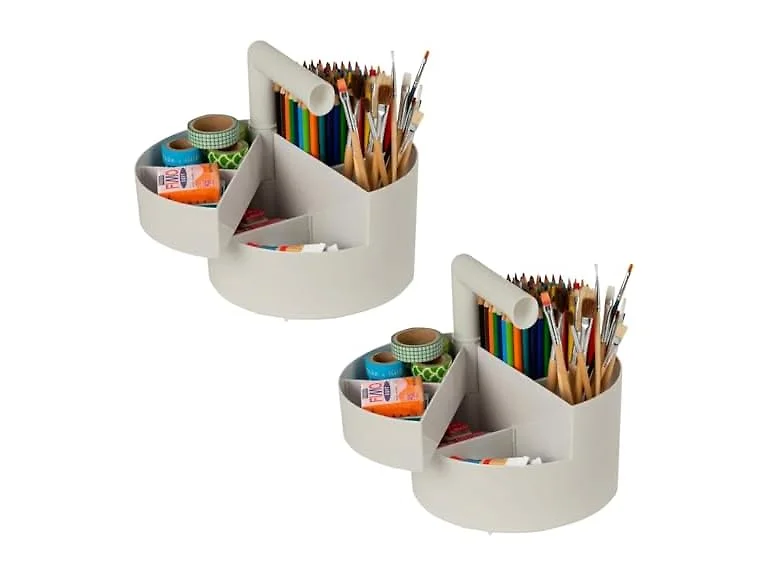 IRIS USA 2-Pack Desk Caddy Organizer