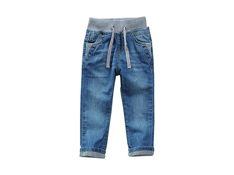 JiaYou Boys (3T) Toddler Kid Boy Elastic Mid Jeans