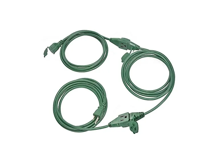 Clear Power 25 ft Outdoor Ext Cord 16/3 SJTW w/3 Outlets