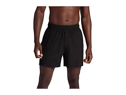 Gaiam Men’s Veda 5” Short, Standard Fit, Stretch Lightweight Material, Black, Small