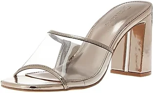 The Drop Women's Pattie High Block-heeled Mule Sandal