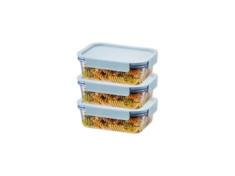 LocknLock The Clear Borosilicate Glass Food Containers