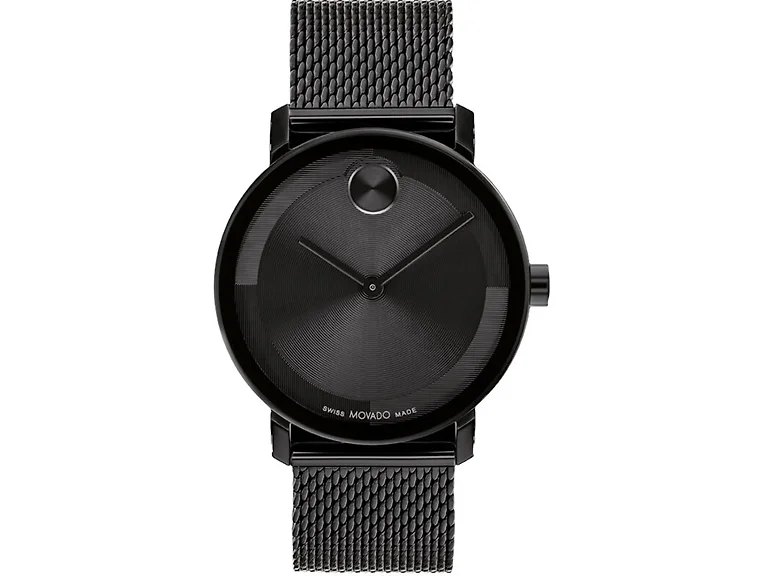 Movado Bold Quartz Black Dial Men's Watch