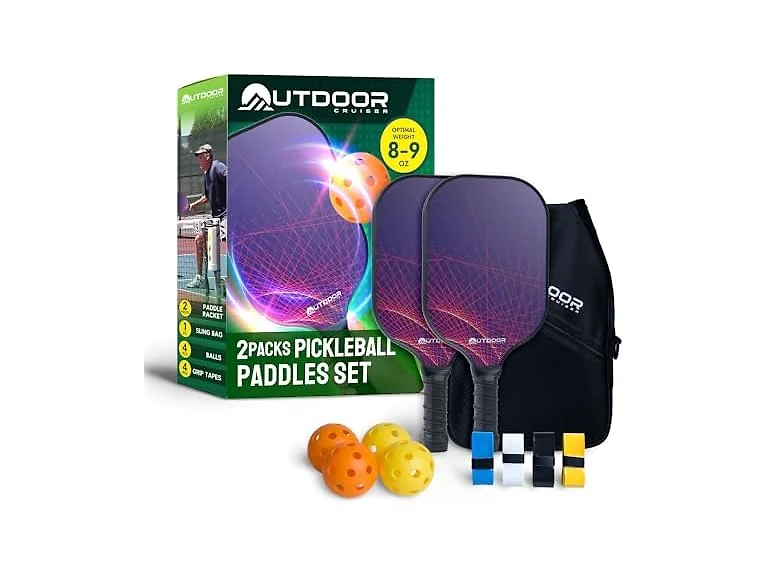 Outdoor Cruiser Pickleball Racket Set