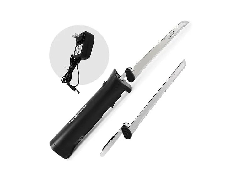 Elite Gourmet EK9810 Cordless Rechargeable Electric Knife