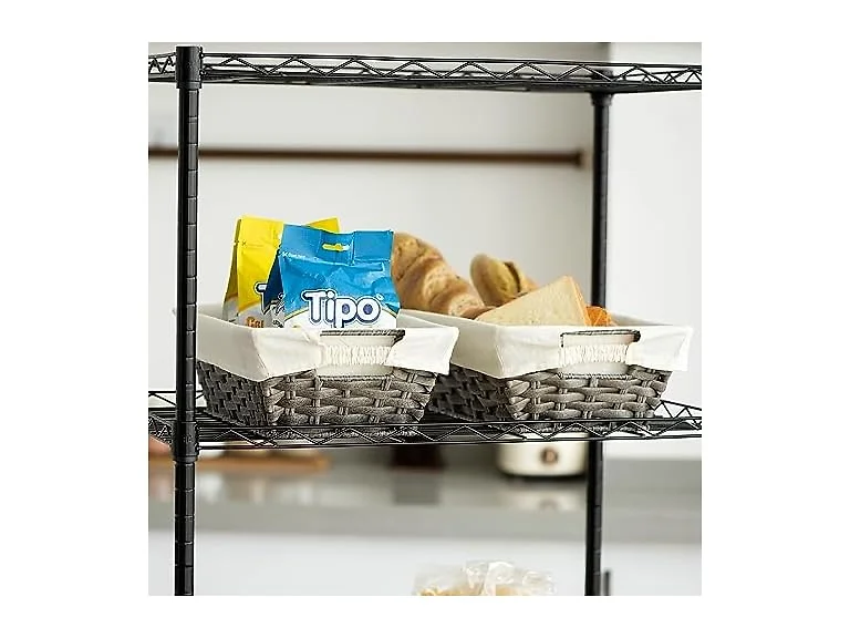 Suptinwear Waterproof & Washable Plastic Woven Basket