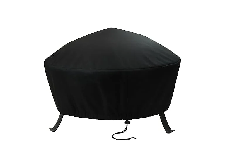 Sunnydaze Round Outdoor Fire Pit Cover 48-Inch