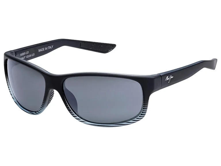 Maui Jim Unisex Kaiwi Channel Polarized Wrap Sunglasses (Open Box)