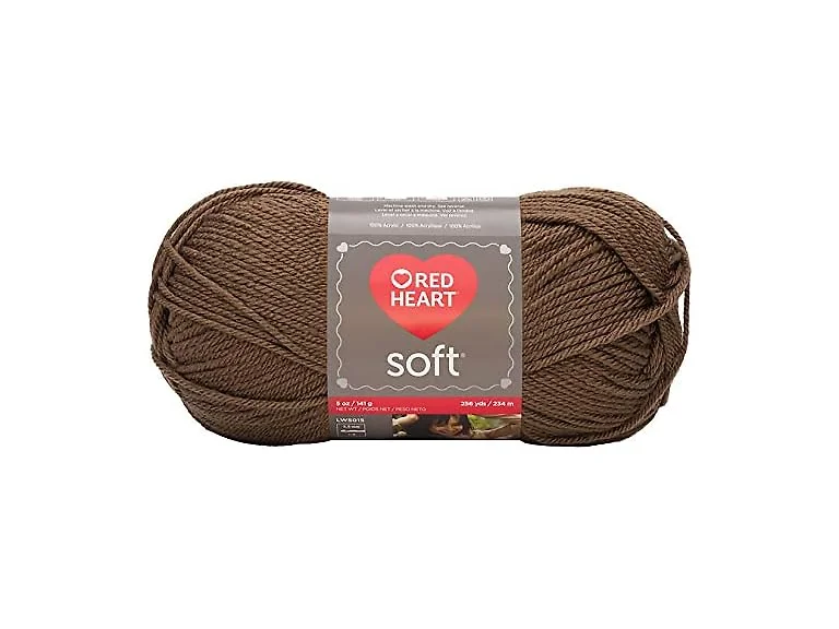 Red Heart Soft Yarn, Toast