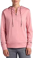 HEAD Women’s Alliance Hoodie, Relaxed Fit, Stretch Midweight Material, Moisture-Wicking, Rose Elegance Heather, Small