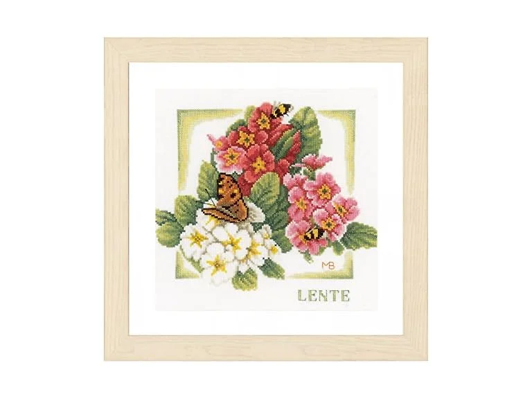 Lanarte Spring Cross Stitch Kit