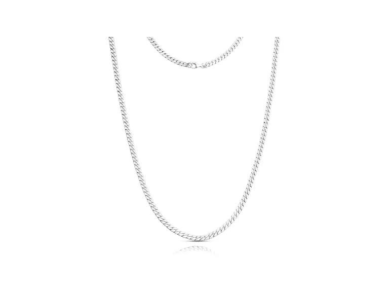 LUCKY2+7 Silver Chain for Men