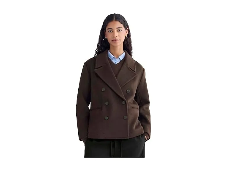 Everlane ReWool Short Peacoat (Open Box)