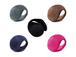 Nextex 3PKEARMUFF-ASST {3-Pack} Unisex Sherpa Earmuffs Assorted 