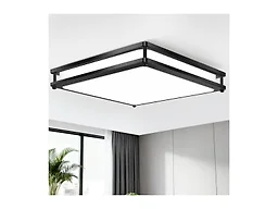GoBright B0FBGFJLXH 13 Inch Black Flush Mount Ceil