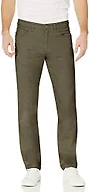 Amazon Essentials Men's Skinny Fit 5-Pocket Comfort Stretch Chino Pants, Olive, 42W x 34L