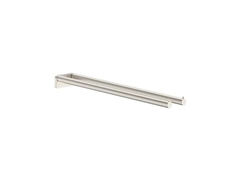 hansgrohe AddStoris S Dual Towel Bar in Polished Nickel