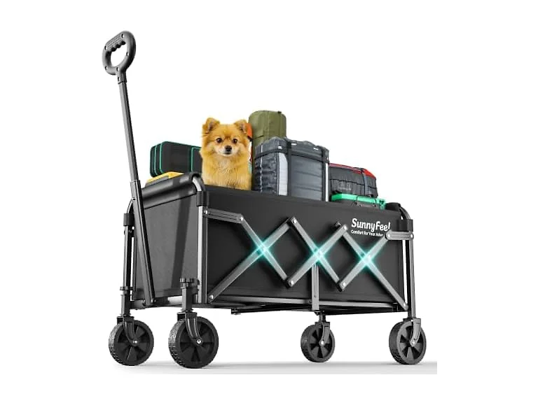 SUNNYFEEL Lightweight Folding Wagon Cart