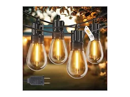 Minetom B0G6KB49XK Minetom 53 FT S14 Outdoor String Light