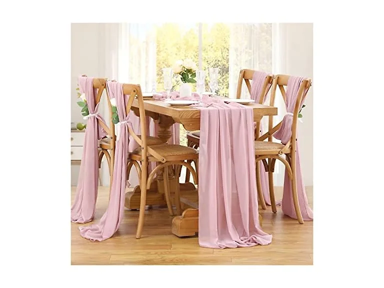 Dusty Rose Table Runner 10 Packs 14x120"
