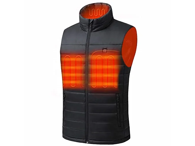 Venustas Men's Heated Vest with Battery Pack 5V (Open Box)