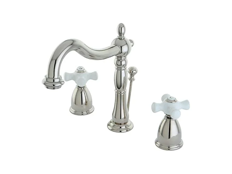 Kingston Brass KB1976PX Heritage Widespread Lavatory Faucet