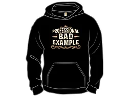 Professional Bad Example