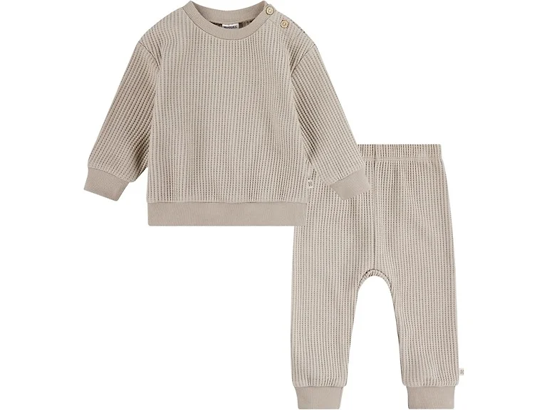 HUGGIES Kids (12 Months) Waffle Knit Pants