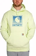 Carhartt Men's Big & Tall Loose Fit Midweight Graphic Sweatshirt, Hint of Lime, XX-Large Tall