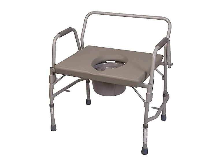 DMI Bedside Commode Adjustable Extra Wide