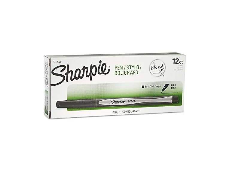 Sharpie Plastic Point Stick Permanent Water Resistant Pen