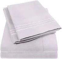Classic Solid Microfiber Sheet Set