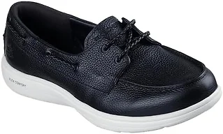 Skechers Women's Flex Radiant Leather Boat Shoe