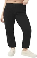 florence by mills Women's Cozy Crush Jogger Sweatpants, Black, XX-Small