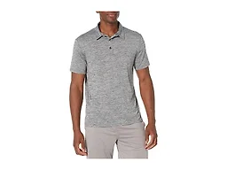 Amazon Essentials Men's Tech Stretch Short Sleeve Moisture Wicking Polo Shirt, Dark Grey Heather, X-Large