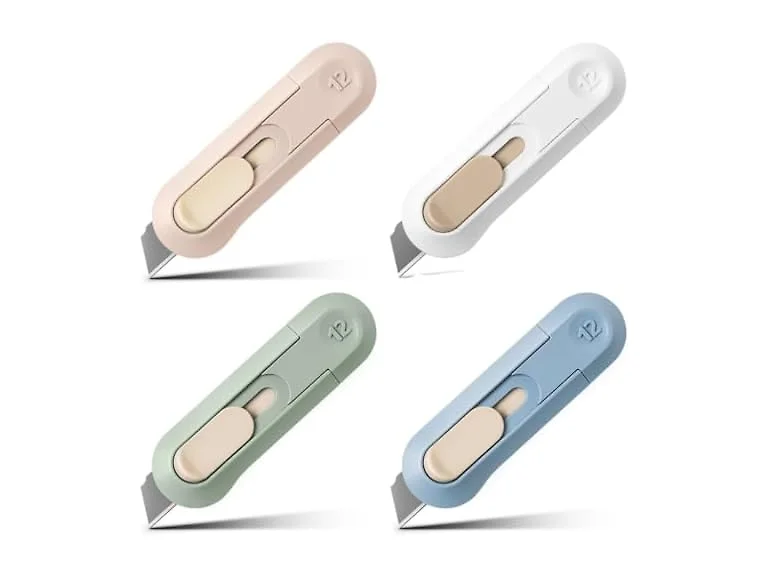 Cilava CON-114 4pcs Utility Knife Box Cutters