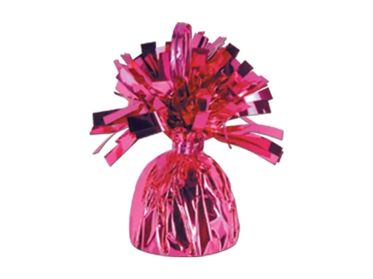 Hot Pink Metallic Balloon Weight