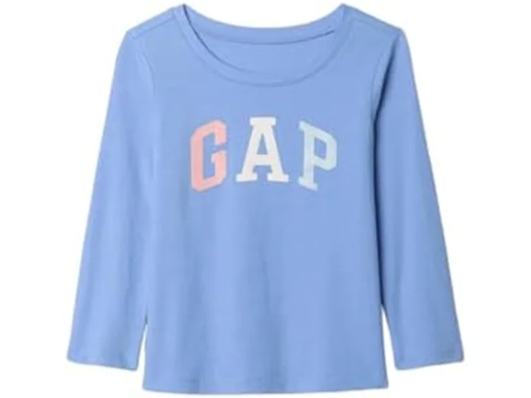 GAP Girls Long Sleeve Logo Tee T-shirt