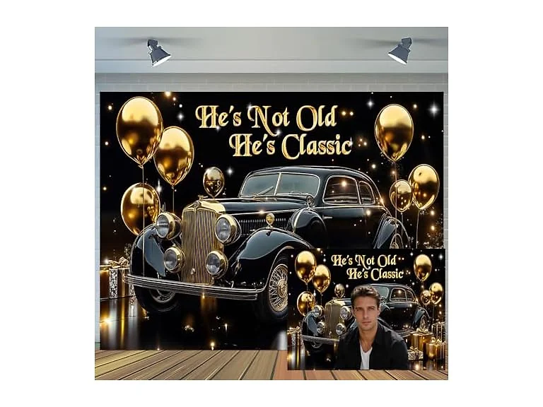 Ptrxobj Classic Car Backdrop He's Not