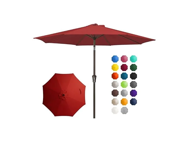 JEAREY 10FT Outdoor Market Umbrella