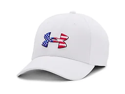 Under Armour 1362236 S-M UA Men's Freedom Blitzing Hat Whi