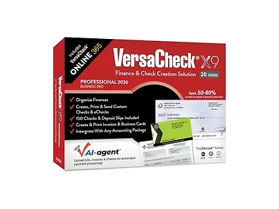 VersaCheck X9 Professional 2026