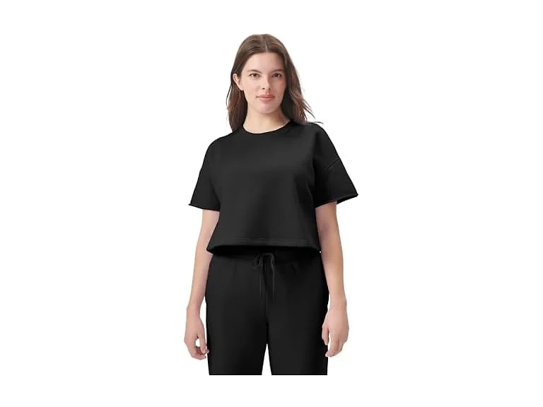 florence by mills Women Cozy Crush Short Top (L)