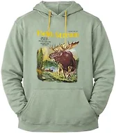 Field & Stream Men's Backstrap Hoodie, 1955 Moose/Bay, Large