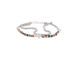 Iron Saints LGR-10-002B-02 Mens Popcorn Chain & Bracelet 