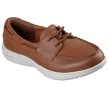 Skechers Women's Flex Radiant Leather Boat Shoe